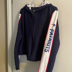 New England Patriots Zip-Up Hoodie